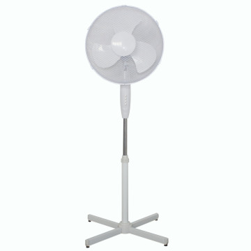 16 Inch Electric Oscillating Pedestal Fan with 5 Blades and 3 Speed Settings