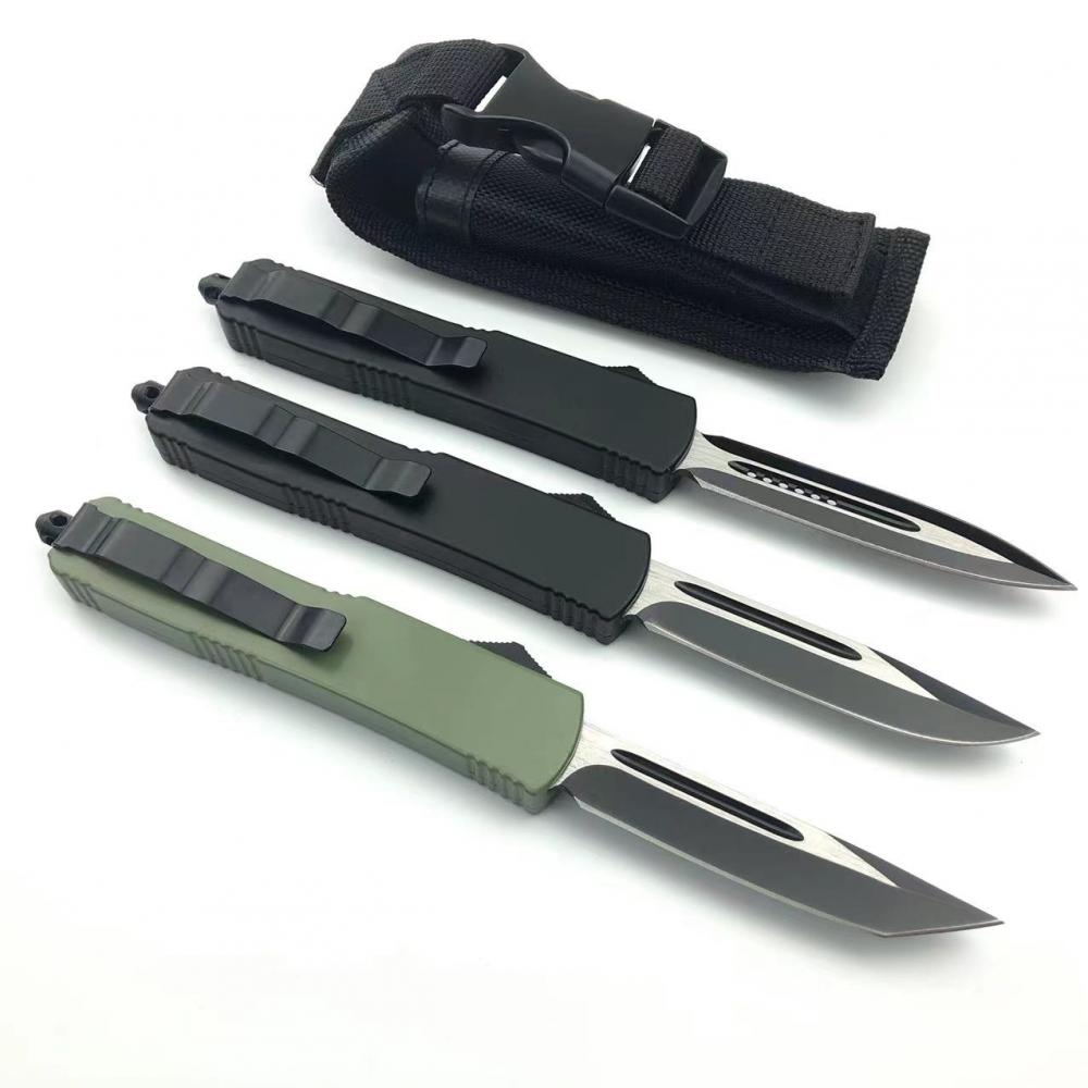 Spring Switch Blade Otf Tactical Pocket Knife