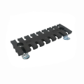 SVLEC Black Strain Relief Plate Cable Fixing Plate