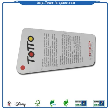 Garment Hang Tags Printing Services