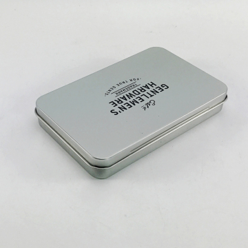 Boîte rectangulaire en métal adaptée aux besoins du client d'étain de câble d'étain en métal