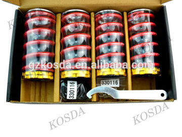 Car Suspension Part Coilover Suspension Spring, JDM Red Coilover Springs