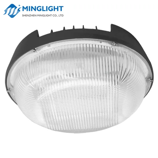 LED Canopy Lights: 50W, 75W, 100W, 120W Gas Station Mounted DLC ETL Listed