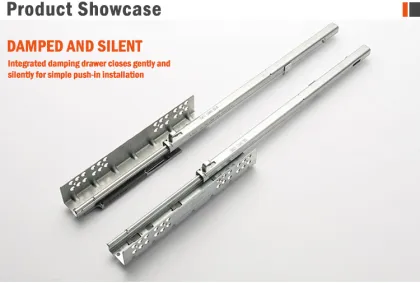 Mepla Sh ABC V6 Push Open Soft Close Undermount Drawer Slide