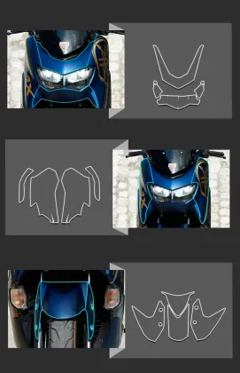 Yamaha NMAX155 Invisible Car Cover Paint Protection Film