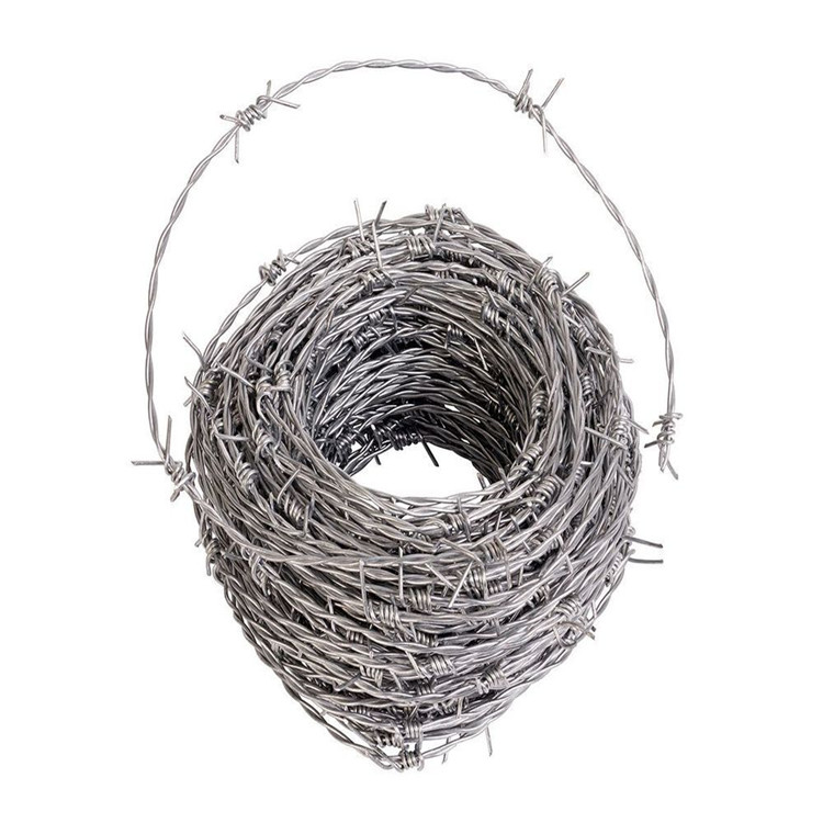 Barbed wire weight per  meters