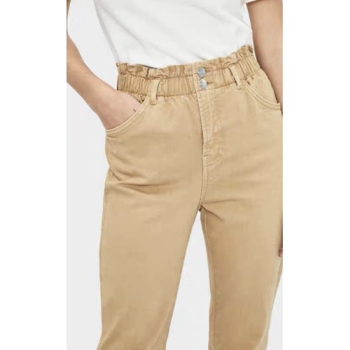Slim And Slender High Waist Women Long Pants