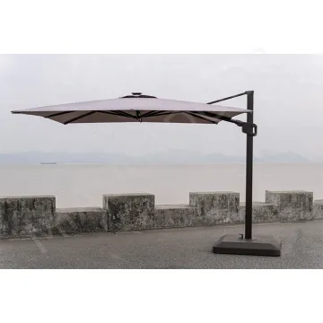 Cantilever Restaurant Outdoor Furniture Umbrella