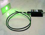 fiber coupled laser green