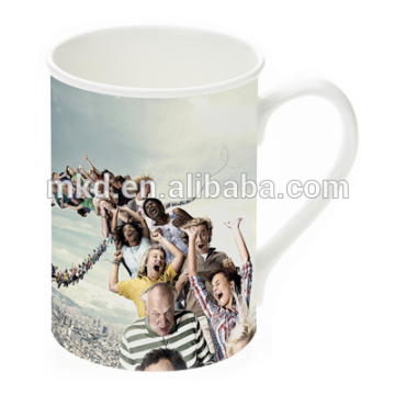 MEIKEDA 10oz Curled Rim white sublimation mug factory