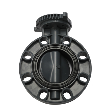 Wholesale 4 Inch DN100 PVC Butterfly Valve: DIN Standard Handle Type Plastic Valve
