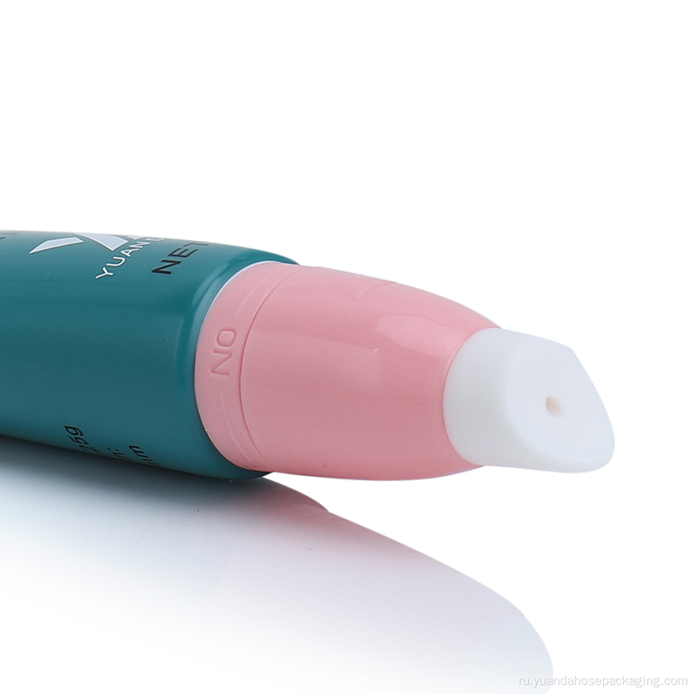 Пластиковая косметическая упаковка для кремового крема для губ