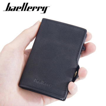 Anti-Theft, Anti-Magnetic Card Bag with Automatic Side Push Buckle: The New Listing for Secure Card Storage