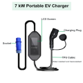 7KW एसी पोर्टेबल एसी चार्जर एलसीडी डिस्प्ले