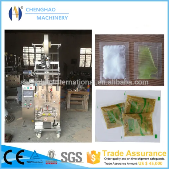 Chenghao 3 Side Sealed Pouch Liquid Material Packaging Machine