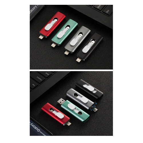 Portable Otg Usb Flash Disk IOS interface Micro USB interface Usb Flash Drive Factory