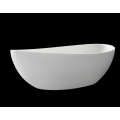 Oval stone resin countertop washbasin for bathroom