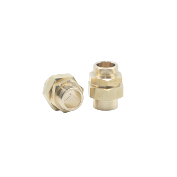 Copper fittings for hardware fittings