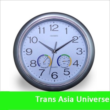Hot Selling Custom Logo wall clock in steel