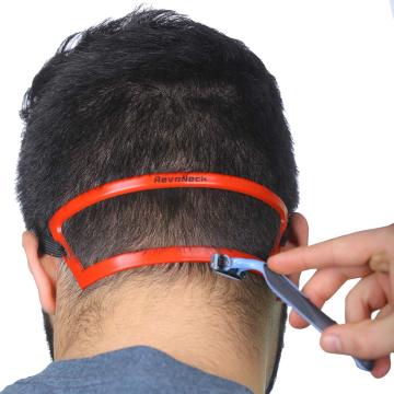 Neckline Shaving Template and Hair Trimming Guide for Men