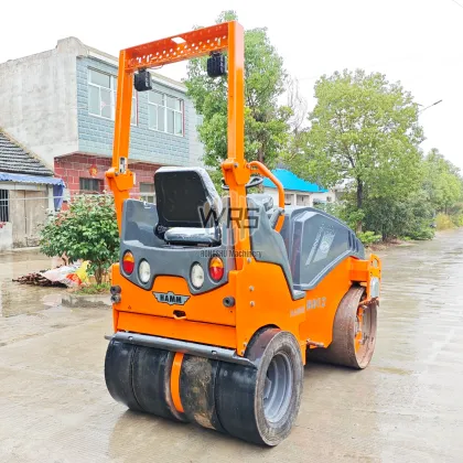 Used HAMM TYRE COMBINED Mini Vibratory Road Roller 3Ton 3000KG - HAMM HD12VT for Sale