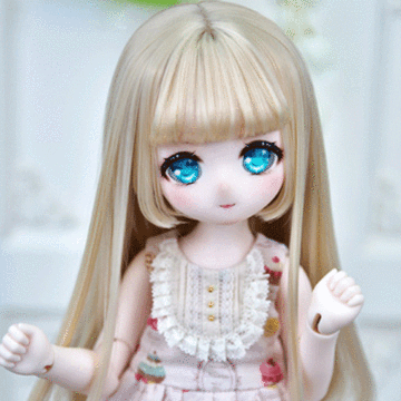 Girl Hair Wig for YOSD/MSD/SD Ball Jointed Doll