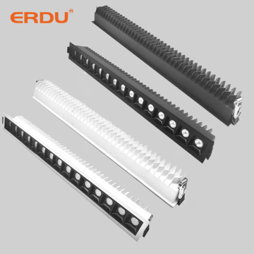 Erdu Lumière à LED linéaire encastrée - lampe de plafond intérieure