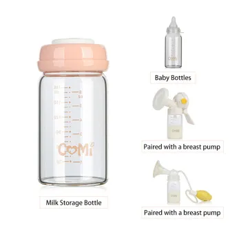 Custom Wide Neck 150ml Baby Bottle for Breast Feeding and Snack Storage