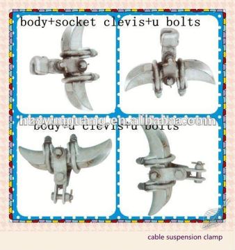 cable suspension clamp overhead line fitting line hardware connect fitting electric power pole line hardware