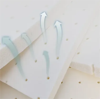 Organic Latex Mattress Topper with Memory Foam for Sleep Therapy
