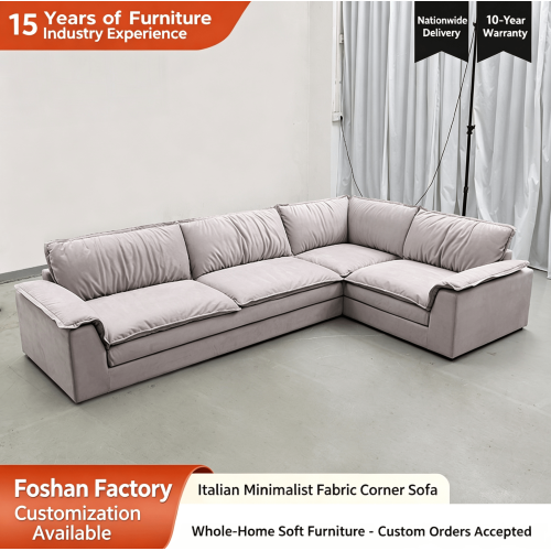 Sofa Fabrik Awan Moden untuk Ruang Tamu Kecil