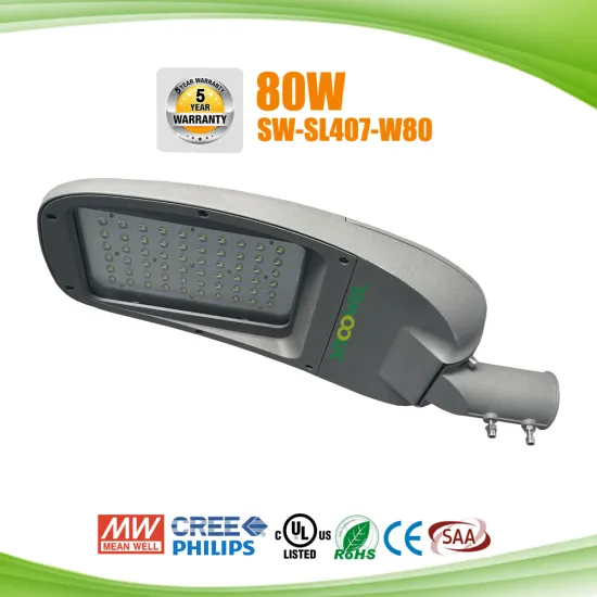 Outdoor Die casting 80watts led highway lighting street lights