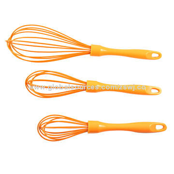 Colorful Egg Beater, Made of ABS + Silicone