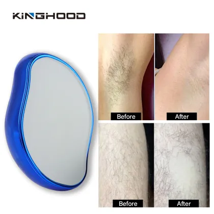 Painless Drop Shipping Glass Hair Remover Tool for Hands and Legs