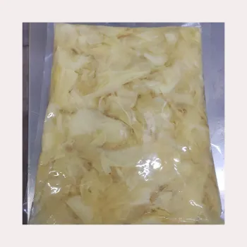 Wholesale 1 kg Pickled White Sushi Ginger Bags for Sushi