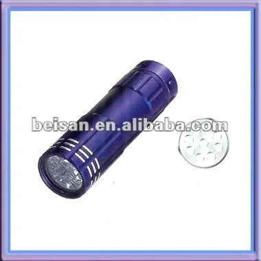 9 LED Aluminum Flashlight