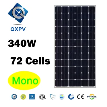 72 Cells 340W Mono Solar Modules