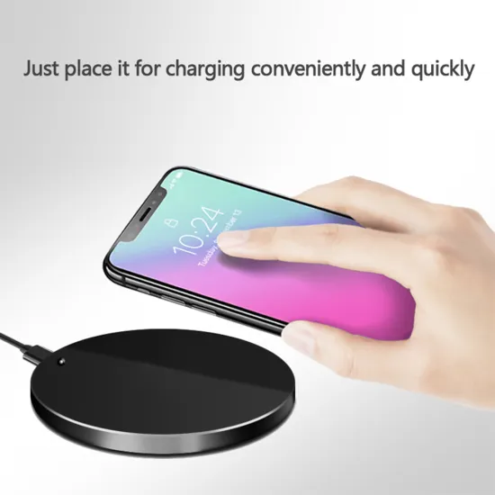 Advanced High Quality Factory Directly Smart Chip Mini Thin Safe Fast  Qi Wireless Charger