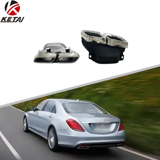 Factory Price S63 Style Silver Car Body Parts Tail Pipe For BENZ W222 2014-2016" could be condensed to:

"Factory Price S63 Style Tail Pipe for BENZ W222 2014-2016