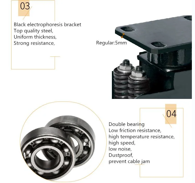 Shock Absorber Caster