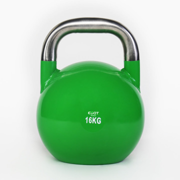 Factory Direct 32kg Home Gym Kettlebells: Powder Coated, Hollow Design for Primal Workouts and Competitions