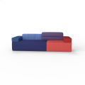 Color-Blocking Office Block Color Matching Sofa Imaginative Creative Play Sofa