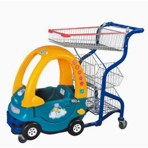 Fun Metal Shopping Trolley for Children