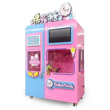 Automatic Commercial Marshmallow Flower Cotton Candy Vending Machine