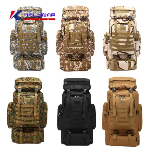 Tactical Backpack Military Hiking Rucksack 80L