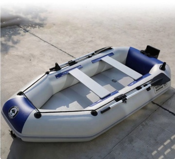 3+1 persona duradera 9 pies (2,7 m) bote inflable de PVC para pescar