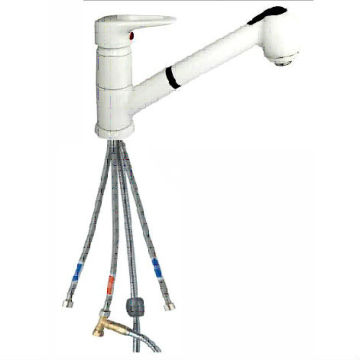 High Quality Brass Low Pressure Pull Out Mixer, Polish and Chrome, Best Sell Series