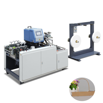 High Speed Semi-Automatic Twisted Rope Food Bag Handle Making Machine Algeria - Paper Lace Making Machine Price