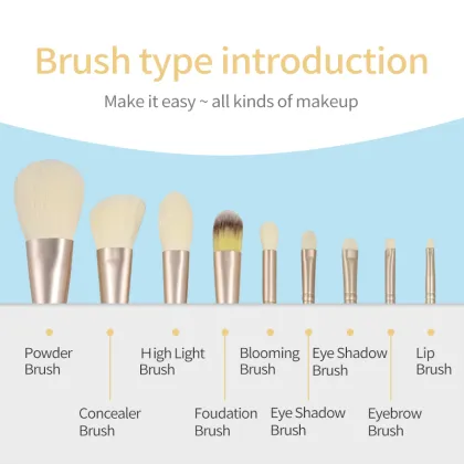 avenue9 pcs artis makeup brushes set vegan makeup forever