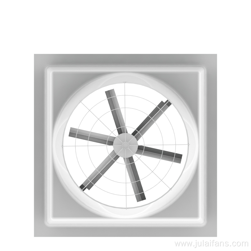 Negative pressure fan for large-scale industrial aquaculture